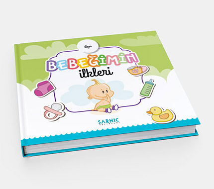 Bebeğimin İlkleri Kitap Tasarımı