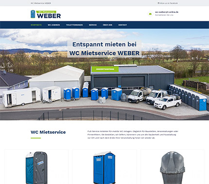 WEBER Web Site Tasarımı