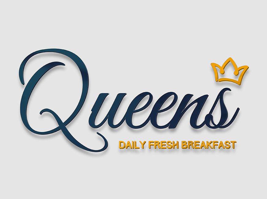 Queens Breakfast Logo Tasarımı