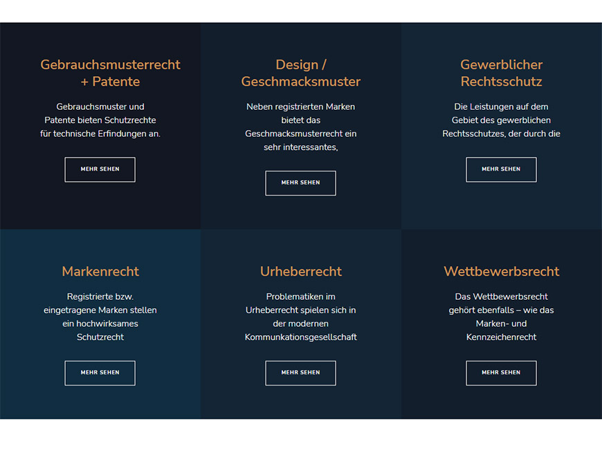 Advokatur Preis Web Site Tasarımı