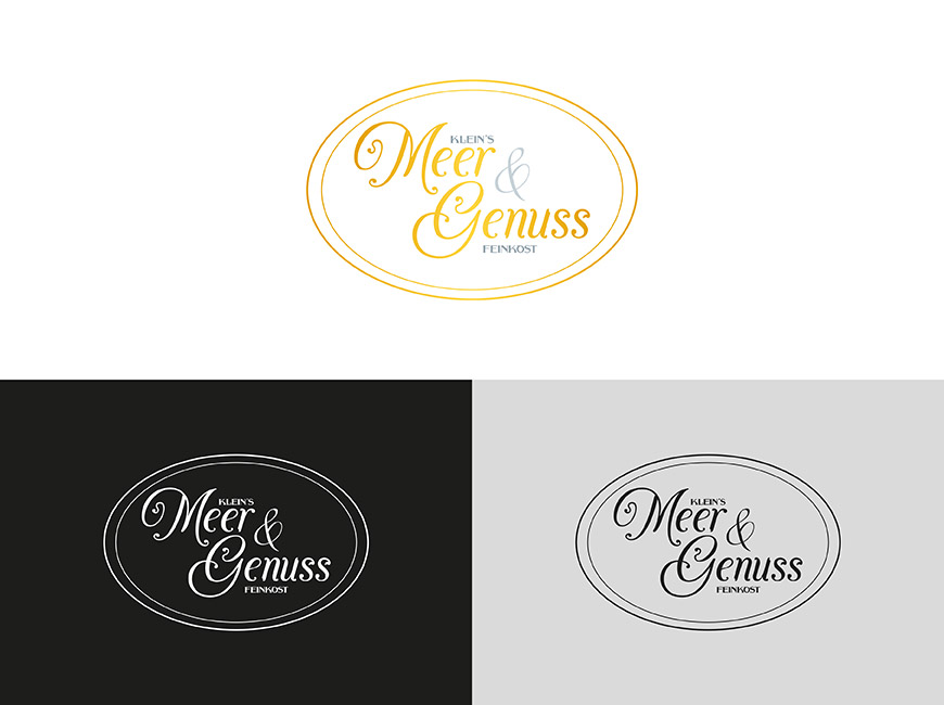 Meer & Genuss Logo Tasarımı