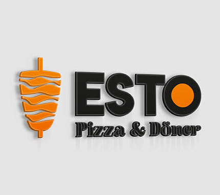Esto Pizza & Döner Logo Tasarımı