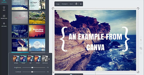 canva Canva ücretsiz Photoshop alternatifi