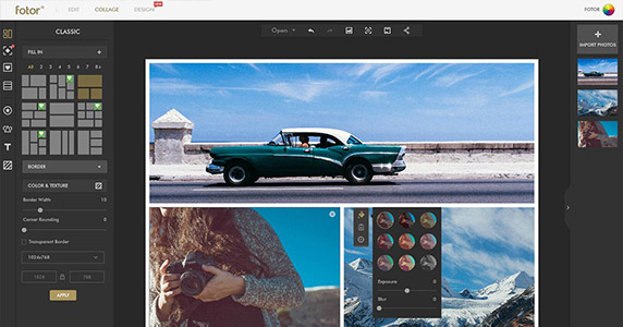 fotor Fotor ücretsiz Photoshop alternatifi