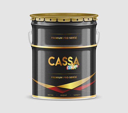 Cassa Color Teneke Etiket Tasarımı